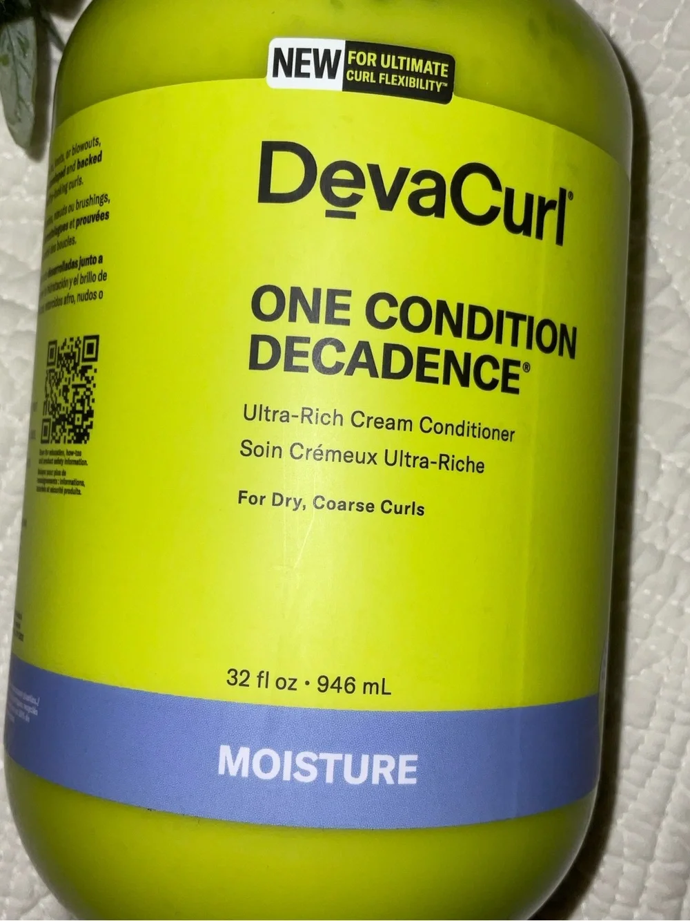 32oz DevaCurl One Condition Decadence Cream Conditioner